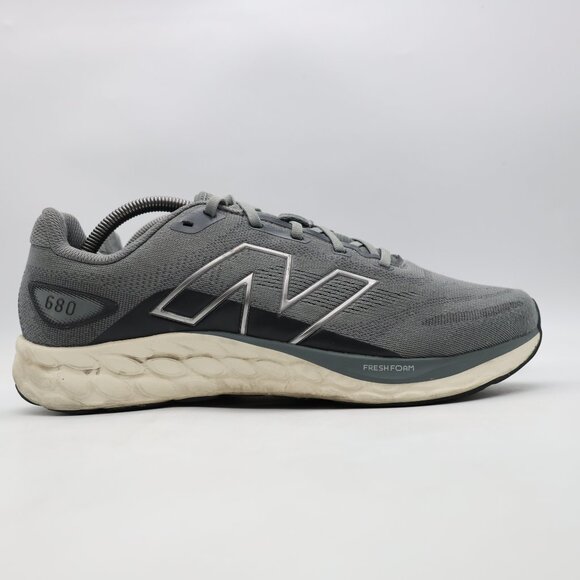 New Balance Fresh Foam Men\'s 10.5 EE Grey Athletic Running Sneakers 680LG8 main image 6
